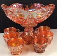 Imperial Four Seventy Four Punch Bowl & Cups