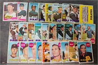 PITTSBURGH PIRATES TOPPS CARDS 1965 - 1969