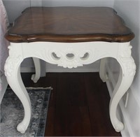 Antique Queen Anne Style End Table