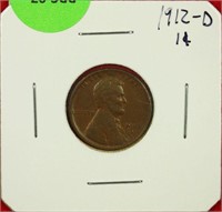 1912-D Lincoln Cent VF