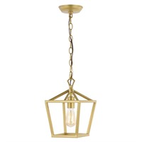 JONATHAN Y JYL7618B Pagoda 8" 1-Light Vintage Farm