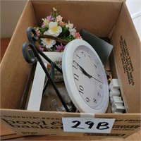 Box Lot with Clock