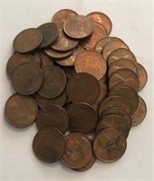 Tube of (50) 1935-D Lincoln Cents