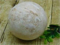 PETRIFIED WOOD SPHERE ROCK STONE LAPIDARY SPECIMEN