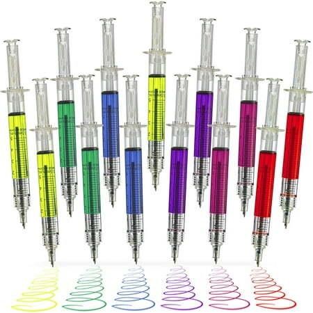 $15  Kicko 12-Pack Syringe Pen - Blue/Black Ink