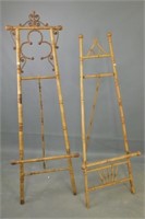 Two Early Bamboo Easels