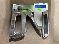 Hand Stapler, Utility Knife