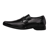($47) Men's Buckle Strap Dress Loafers, US 9.5