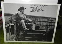 Autographed Photo Western Actor, Dale Robertson