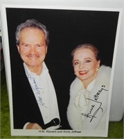 Signed Photo, H.M. Wynant & Anne Jeffreys