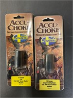 Accu-Choke tubes 12GA. full/improved cylinder.