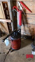 2- Barrel Pumps, Balcrank Oil Pump Pail