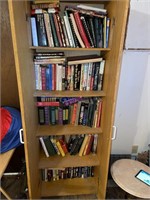 CABINET AND ALL THE BOOKS