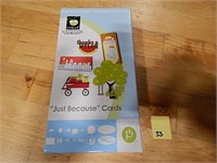 Cricut "Just Because" Cards Cartridge