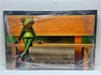 BEYDAGRUP Canvas Frog 119x79 cm