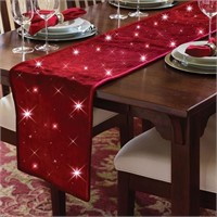 New The Cordless Twinkling Table Runner