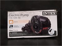 Intex Electric Pump. Missing nozzle but works