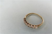 10 k Gold Diamond Ring