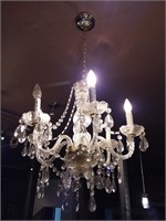 Luminaire chandelier style cristal (2 de 3)