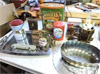 Selection of Tins Etc.