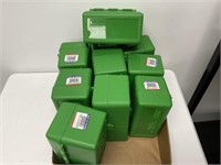 10 MTM Case Gard Boxes for Rifles, all new