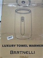 BARTNELLI LUXURY TOWEL WARMER RETAIL $150