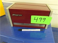 Snap-on Salesman Sample Tool Chest Miniature - 8.5