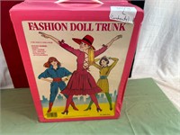 FASHION DOLL TRUNK & CONTENTS
