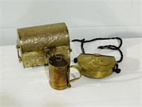 vintage brass & copper items