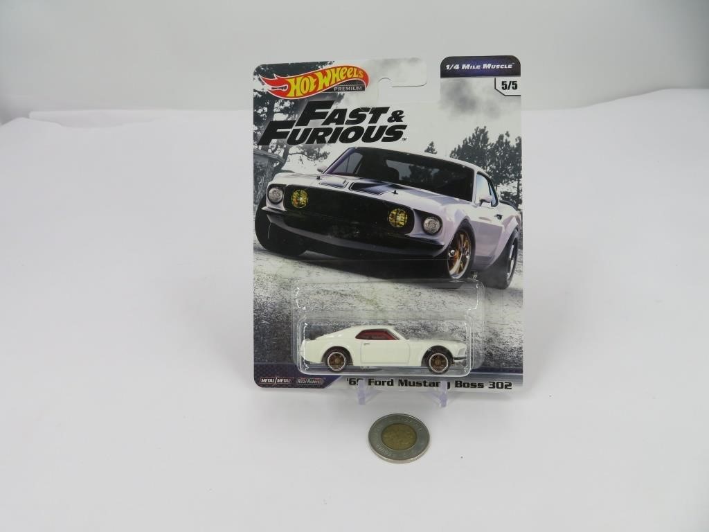 Voiture Hot Wheels Premium , Fast & Furious