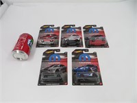 Série de 5 voitures hot wheels die cast, MOPAR