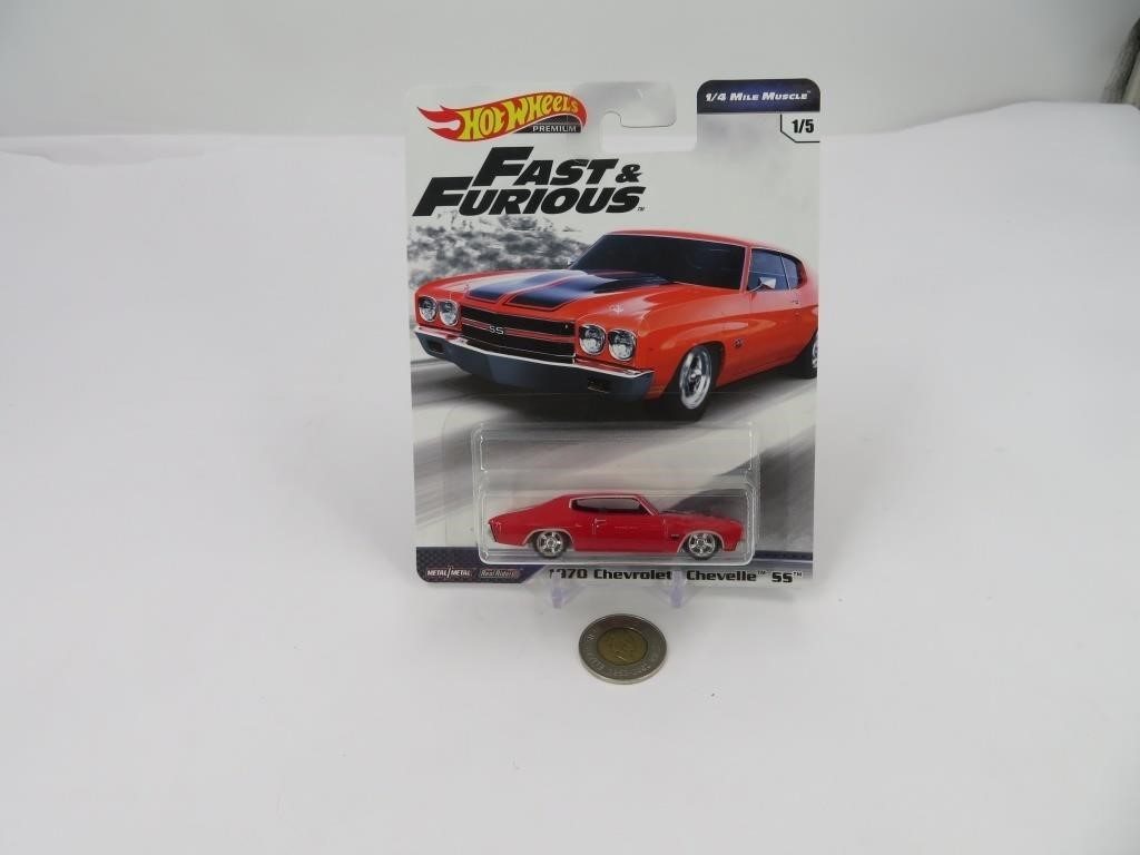 Voiture Hot Wheels Premium , Fast & Furious