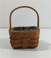 1991 Longaberger Potpourri Basket with Liner And