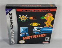 Gba Metroid Game W/ Box