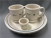 (4) Pieces Longaberger Pottery