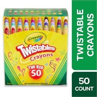 Crayola 50ct Mini Twistable Crayons Set