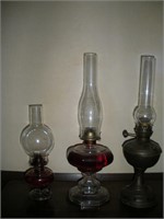 3 oil Lamps
