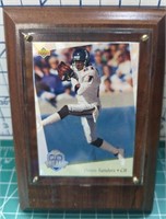 Deion Sanders super bowl dreams on plaque