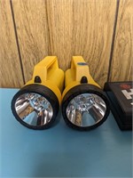 2 large Eveready flashlights (Office)