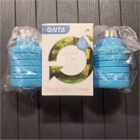 Qty.3-Collapsible Silicone Bottles