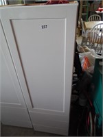 WHITE CABINET, MATCHES LOT # 238
