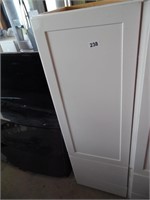WHITE CABINET MATCHES LOT #237