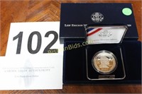 2000 Leif Ericson Millenium Proof Silver Dollar