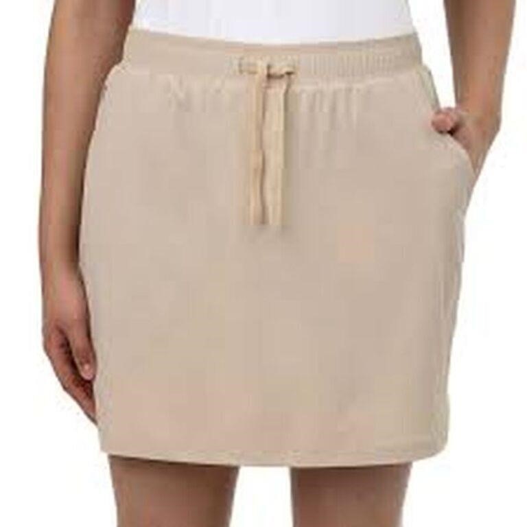 Cloudveil Women's MD Woven Skort, Beige Medium