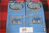 Muzzy MX-3 Replacement Blades