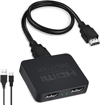 20-HDMI Splitter 1 in 2 Out