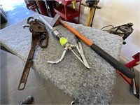 Coffing Hoist + Steel Lever pump + Split Wedge