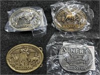 1980, 1981, 1982 & 1983 NFR Buckles, NOS (4)