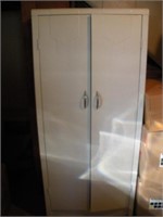 2 Door Metal Cabinet  26x12x60 inches