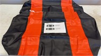 Orange/Black Small Seat Cover for Golf Cart